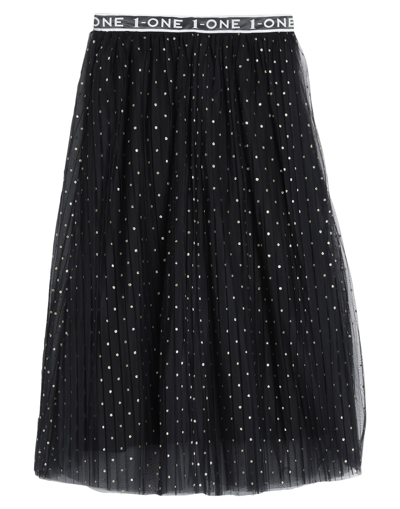 Shop 1-one Woman Maxi Skirt Black Size 4 Nylon