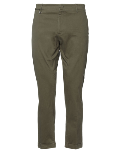 Shop Golden Craft 1957 Man Pants Military Green Size 31 Cotton, Elastane