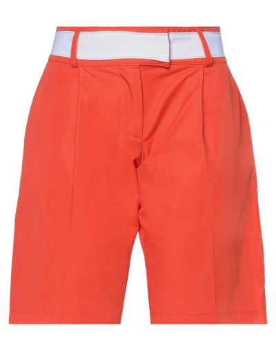 Shop Miko Miko Shorts & Bermuda Shorts In Orange