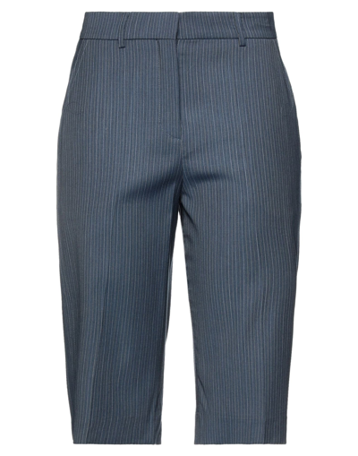 Shop Cedric Charlier Woman Pants Slate Blue Size 14 Virgin Wool, Viscose, Elastane
