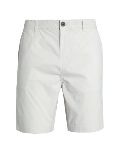 Shop Selected Homme Man Shorts & Bermuda Shorts Beige Size S Organic Cotton, Cotton, Elastane