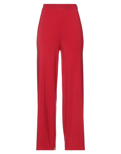 Shop Gotha Woman Pants Red Size M Viscose, Elastane