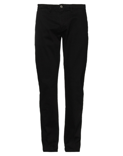 Shop Liu •jo Man Man Pants Black Size 30 Cotton, Elastane