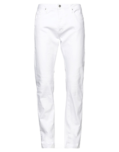 Shop Lois Man Denim Pants White Size 29 Cotton, Elastane