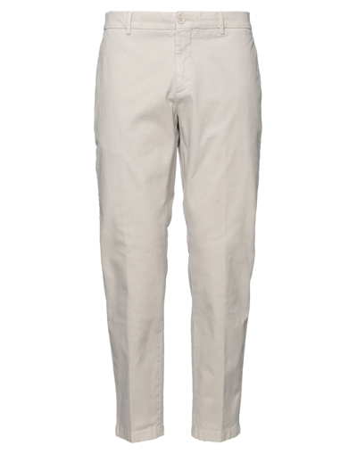 Shop Be Able Man Pants Light Grey Size 38 Cotton, Elastane
