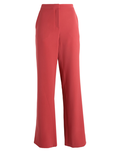 Shop Gianluca Capannolo Woman Pants Coral Size 8 Polyester In Red