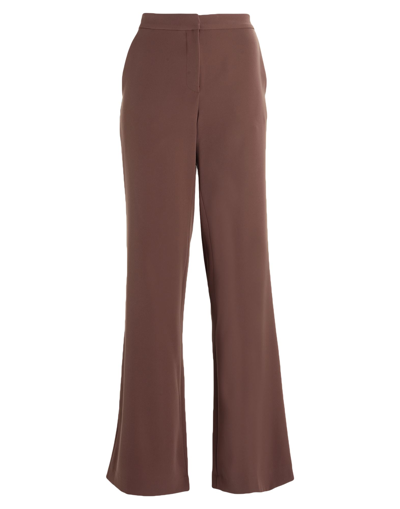 Shop Gianluca Capannolo Woman Pants Brown Size 6 Polyester