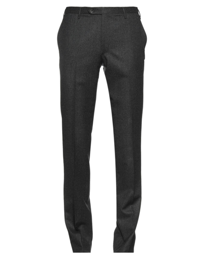 Shop Drumohr Man Pants Steel Grey Size 40 Virgin Wool