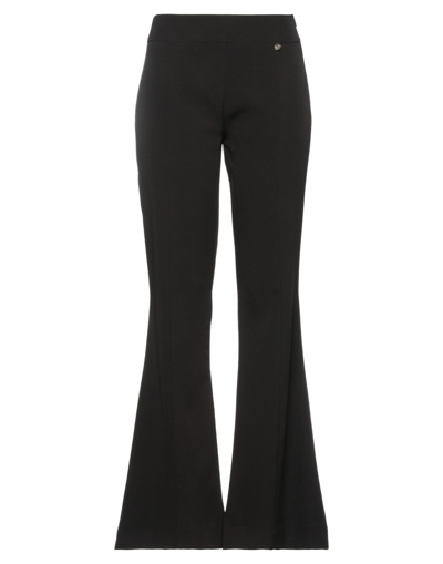 Shop Verysimple Woman Pants Black Size 8 Polyester, Elastane