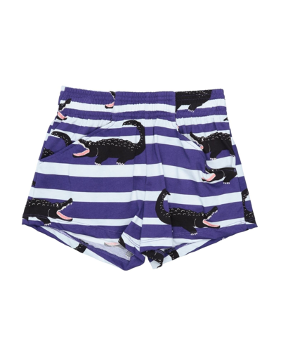 Shop Mini Rodini Shorts & Bermuda Shorts In Purple