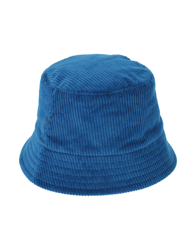 Shop K-way Man Hat Blue Size 7 Cotton