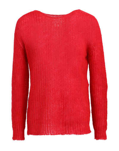 Shop Pink Memories Sweaters In Red