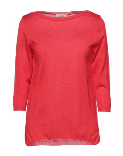 Shop Charlott Woman Sweater Red Size S Cotton, Viscose