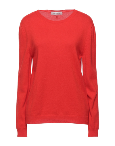 Shop Valentino Garavani Woman Sweater Red Size 6 Cashmere