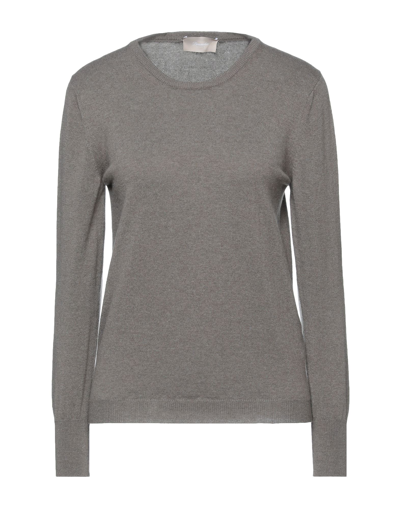 Shop Drumohr Sweaters In Dove Grey