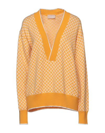 Shop Drumohr Sweaters In Yellow