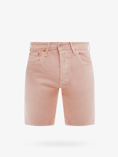 Shop Levi's Bermuda Shorts In Pink