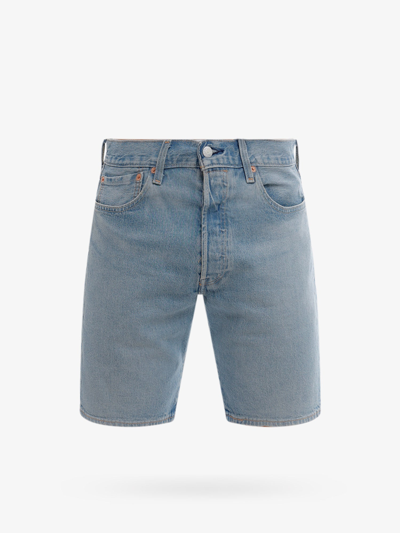 Shop Levi's Bermuda Shorts In Blue