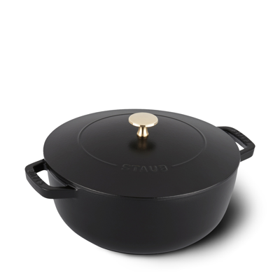 Shop Staub 3.75 Qt Essential French Oven In Black