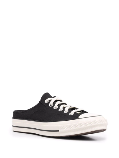 Converse Chuck 70 Mule Recycled Canvas Sneakers In Black | ModeSens