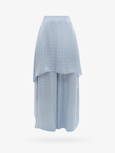 Shop Fendi Trouser In Blue