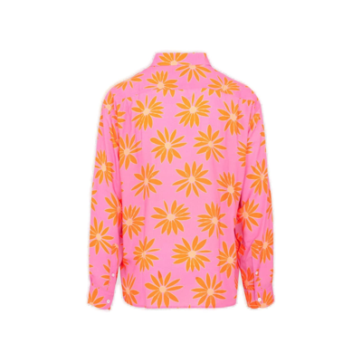 Shop Jacquemus Allover Printed Shirt In 4ag