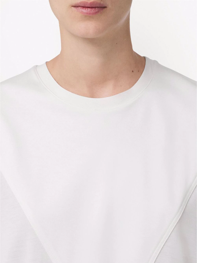 Burberry Crewneck Short-sleeved T-shirt In White