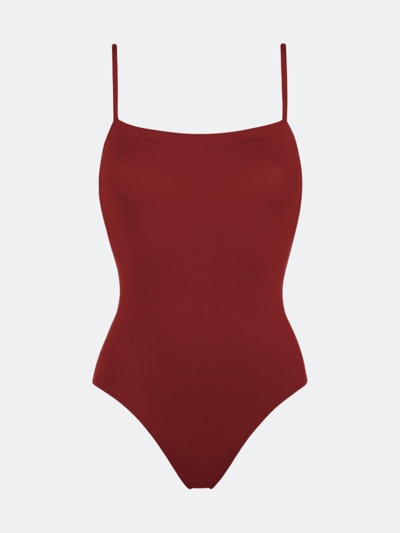 Shop Eres Aquarelle One Piece In Red