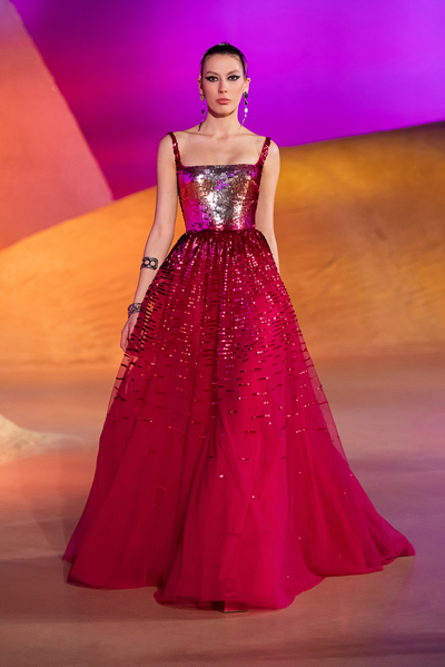 Shop Georges Hobeika Anemone Ball Gown