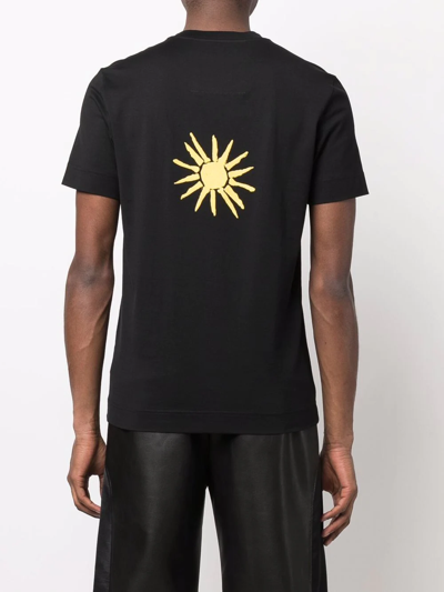 Givenchy Black Josh Smith Edition Logo T-Shirt for Men