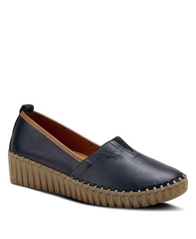 Shop Spring Step Women's Tispea Loafers Women's Shoes In Navy