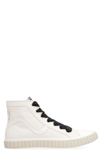 Shop Zimmermann Canvas High-top Sneakers In White
