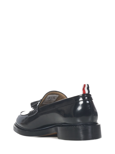 Shop Thom Browne Loafers In Black