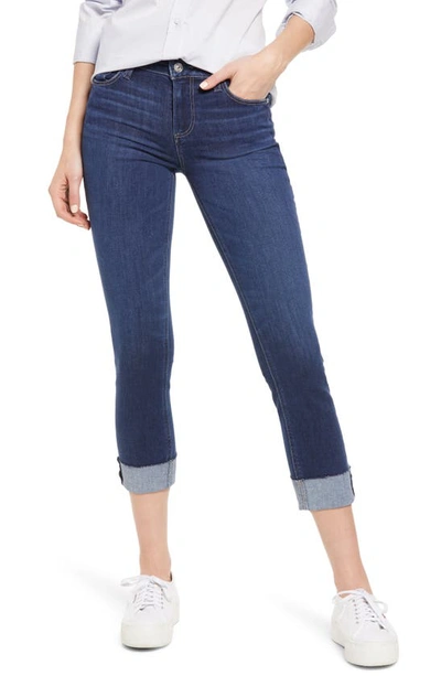 Shop Paige Skyline Skinny Crop Jeans In Abella