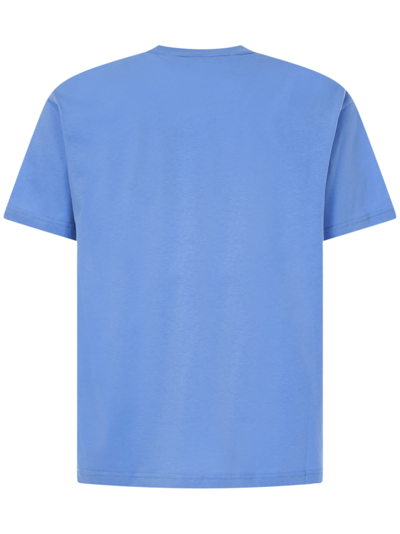 Shop Versace Jeans Couture Garland Sun T-shirt In Blue