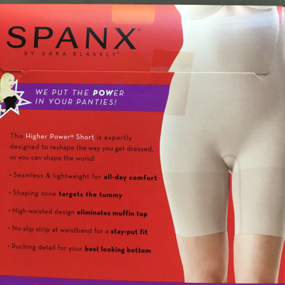 Spanx Sara Blakely Women's Seamless 6” Inseam Power Shorts Black