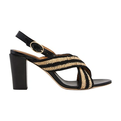 Shop Vanessa Bruno High-heeled Sandals In Black