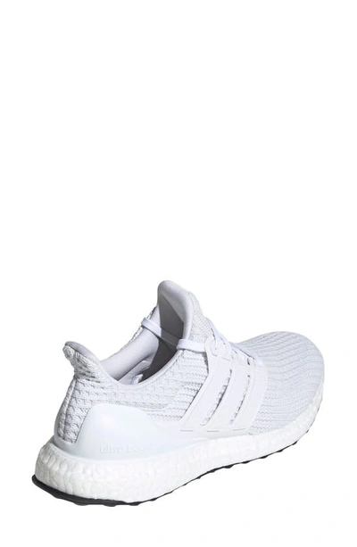 Shop Adidas Originals Ultraboost 4.0 Dna Primeblue Sneaker In White/ White/ Core Black