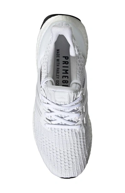 Shop Adidas Originals Ultraboost 4.0 Dna Primeblue Sneaker In White/ White/ Core Black
