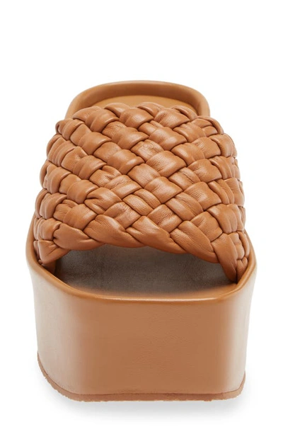 Shop Vince Mari Platform Wedge Sandal In Tan