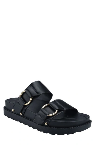 Indigo Rd Nikkia Lug Sole Footbed Sandal In Black ModeSens