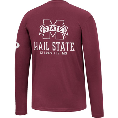 Shop Colosseum Maroon Mississippi State Bulldogs Mossy Oak Spf 50 Performance Long Sleeve T-shirt