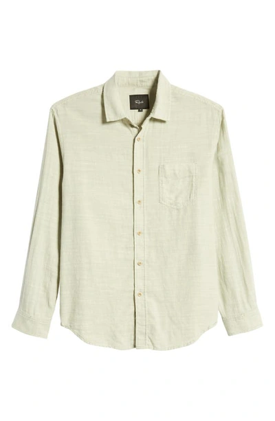 Shop Rails Wyatt Relaxed Fit Plaid Button-up Shirt In Sage