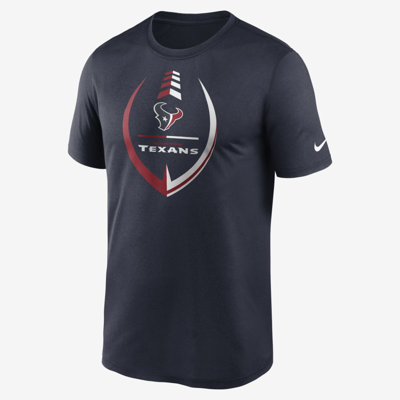 Shop Nike Men's Dri-fit Icon Legend (nfl Houston Texans) T-shirt In Blue