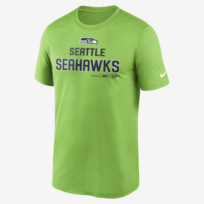 Shop Nike Men's Dri-fit Community Legend (nfl Seattle Seahawks) T-shirt In Green