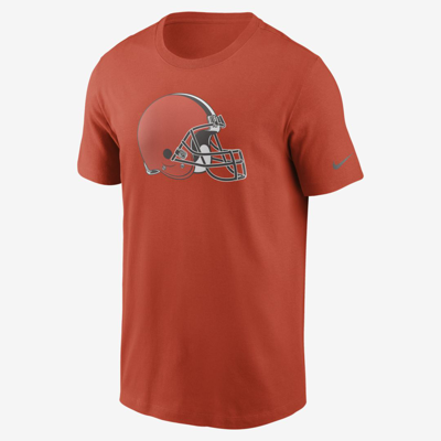 Shop Nike Men's Logo Essential (nfl Cleveland Browns) T-shirt In Orange