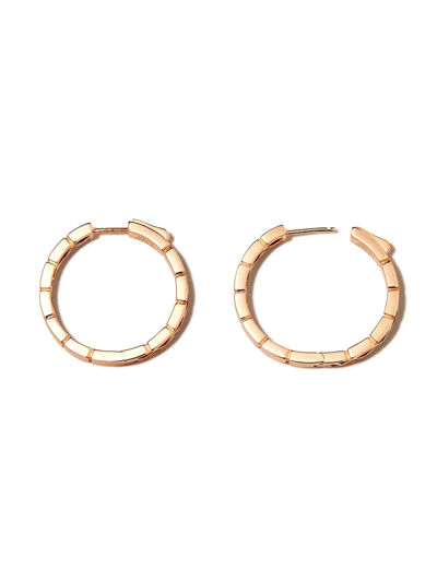 Anita Ko 18kt Rose Gold Bunny Hoop Earrings