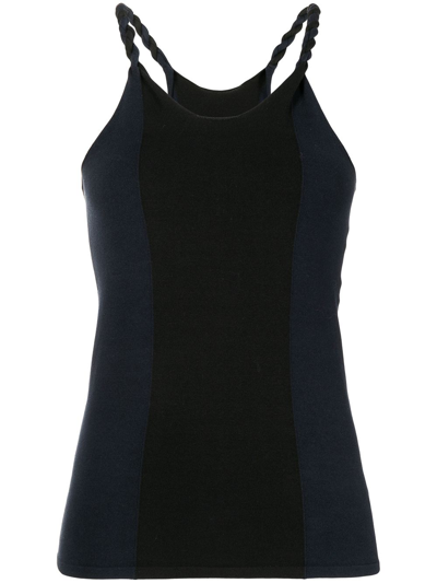 Dion Lee Rope-detail Tank Top In Blue