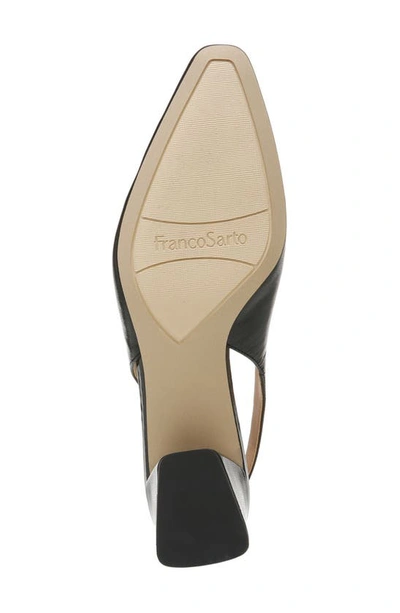 Shop Franco Sarto Jacer Slingback Pump In Black