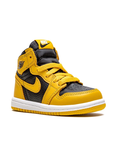 Shop Jordan Air  1 Retro High Og "pollen" Sneakers In Yellow